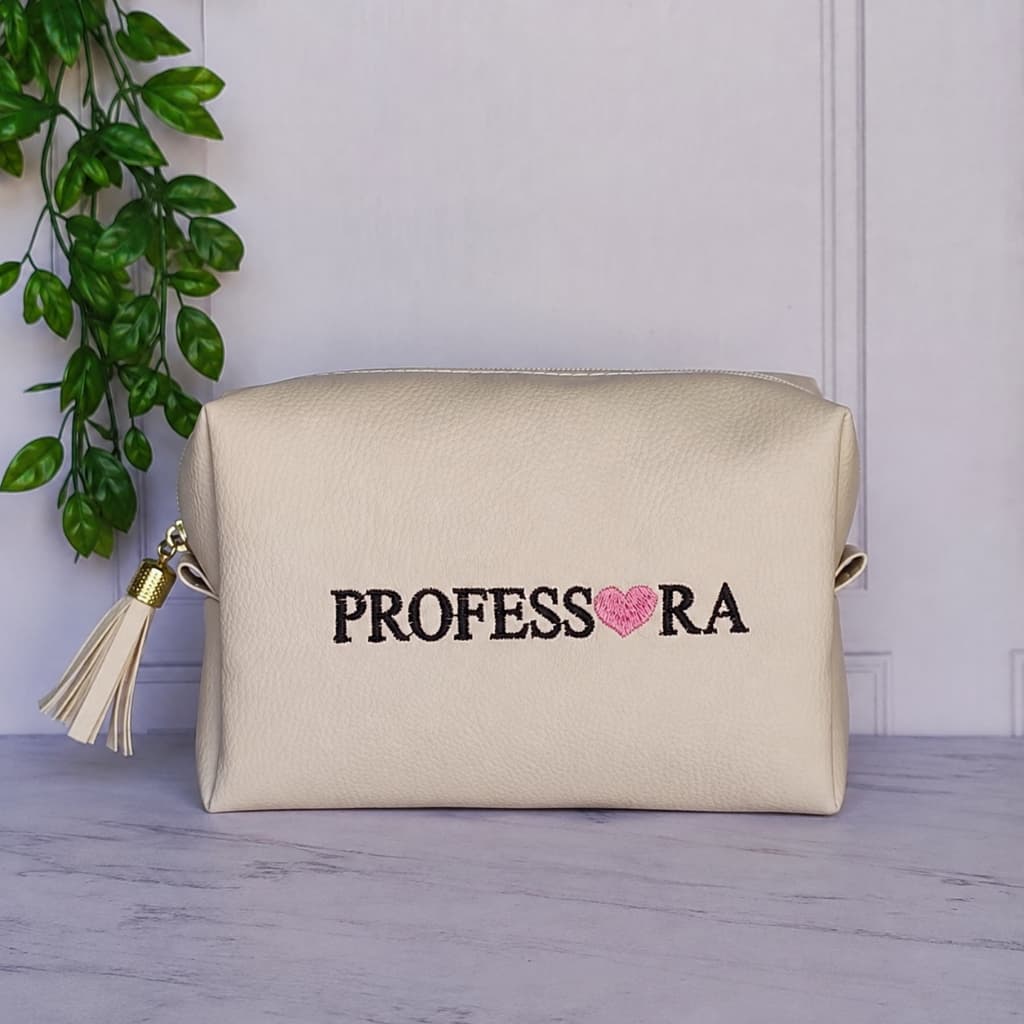 Necessaire personalizada lembrancinha dia dos professores