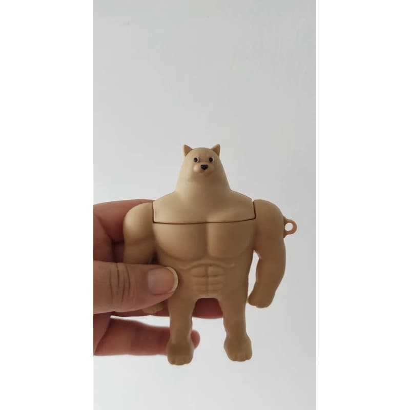 Urso Porta Fone de ouvido - Silicone - novo
