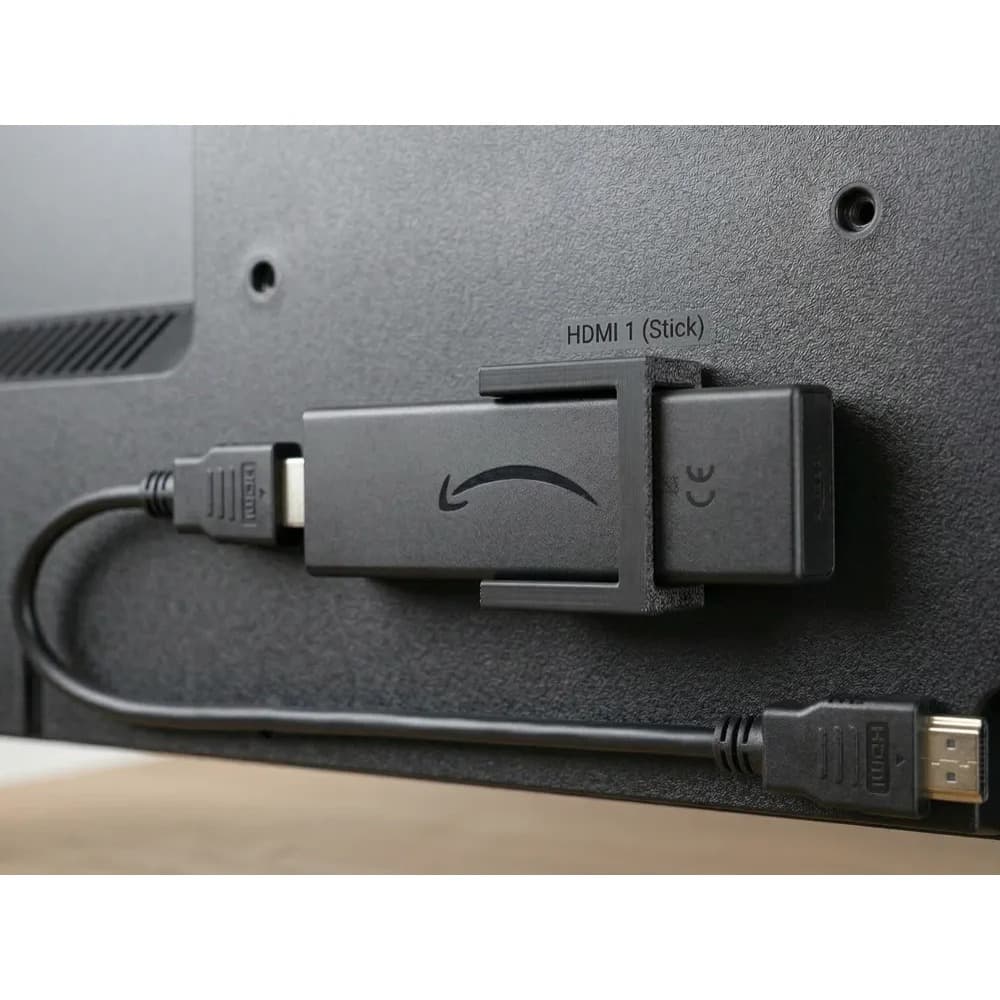 Suporte para Amazon Fire TV Stick - Redutor de Estresse HDMI, Organizador e Suporte para TV