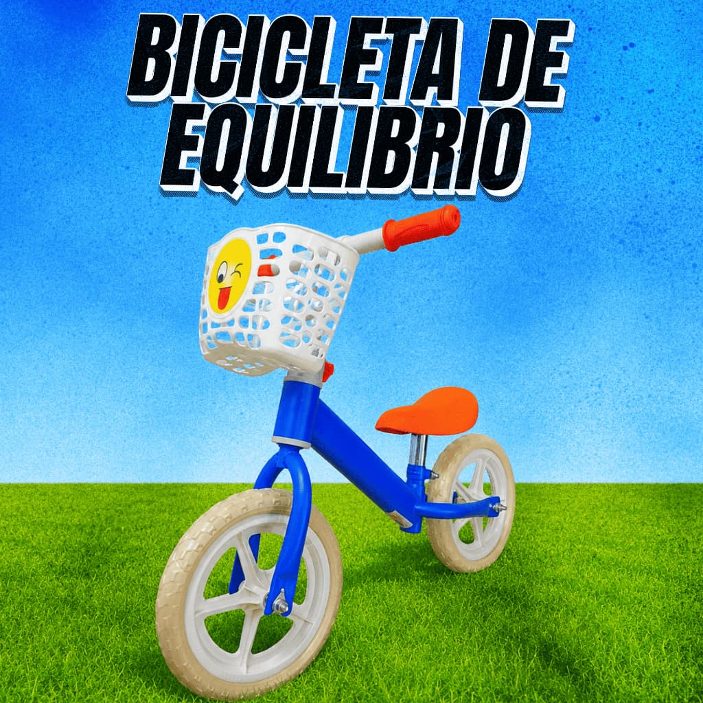 Bicicleta de Equilibrio Para Desenvolvimento Pneus Resistentes
