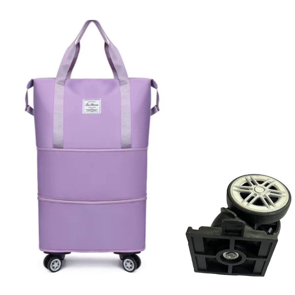RODINHA REPOSIÇÃO - Bolsa De Viagem Feminina Dobrável com Rodinhas