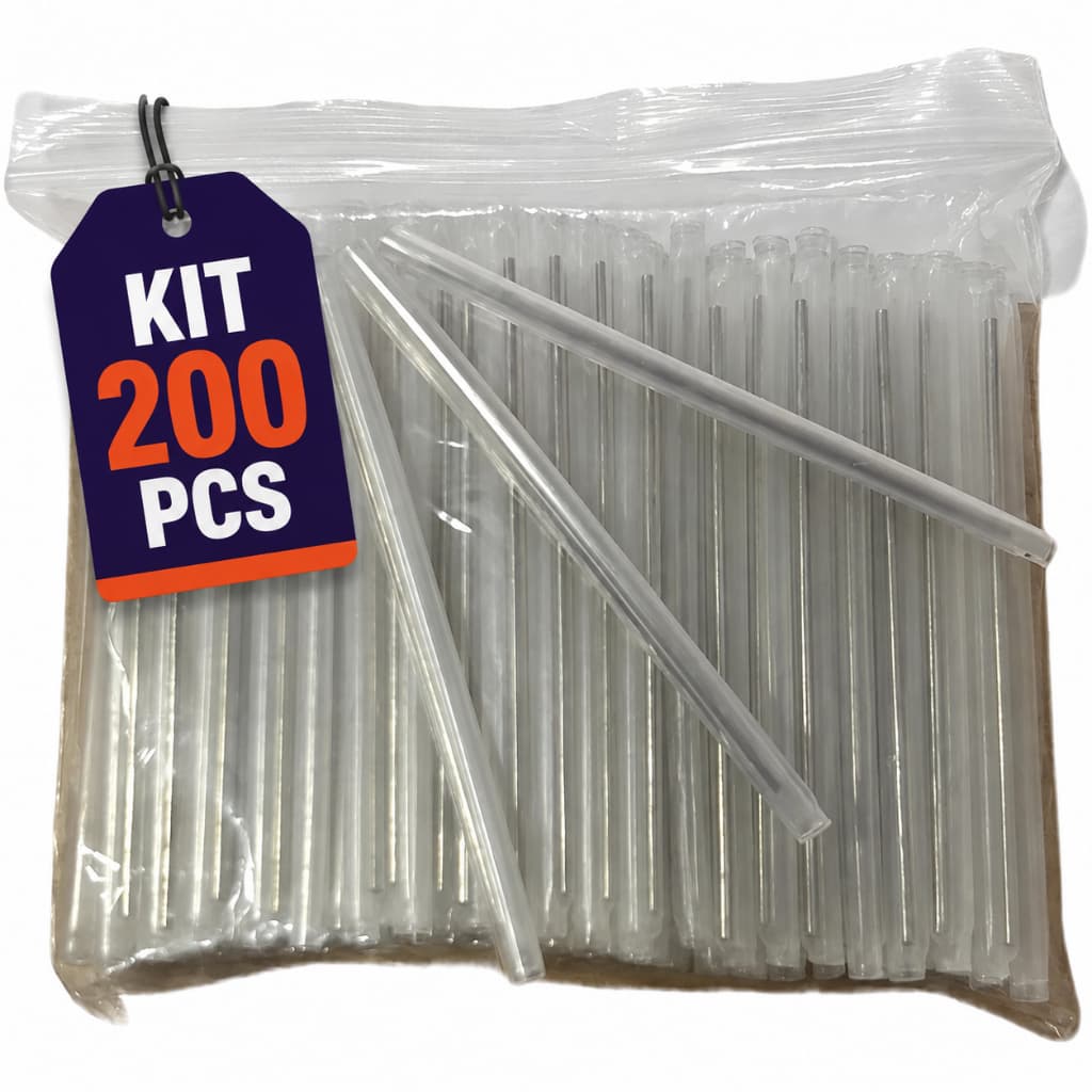 Tubete Protetor De Emenda Fibra Óptica 60mm Pacote 200 Pçs - LINK+