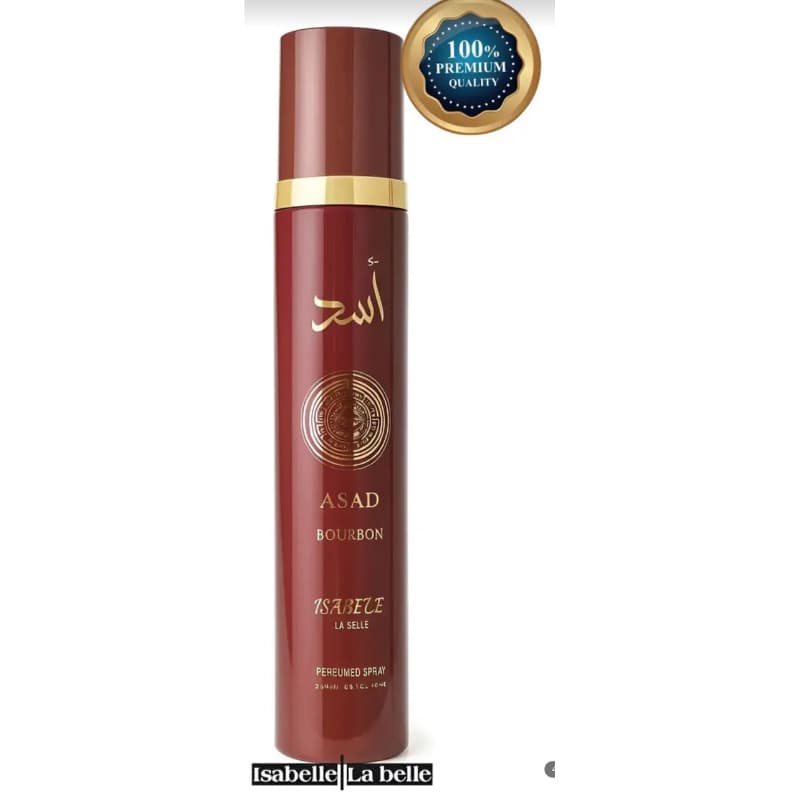 Perfume Árabe Asad Bourbon Body Splash - amadeirado - Isabelle la Belle - 300ml desodorante corporal