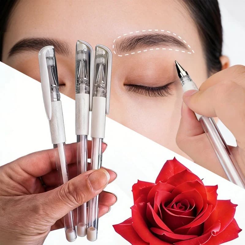 Canetas em Gel Brancas Para Marcação de Sobrancelha Preço de Atacado henna