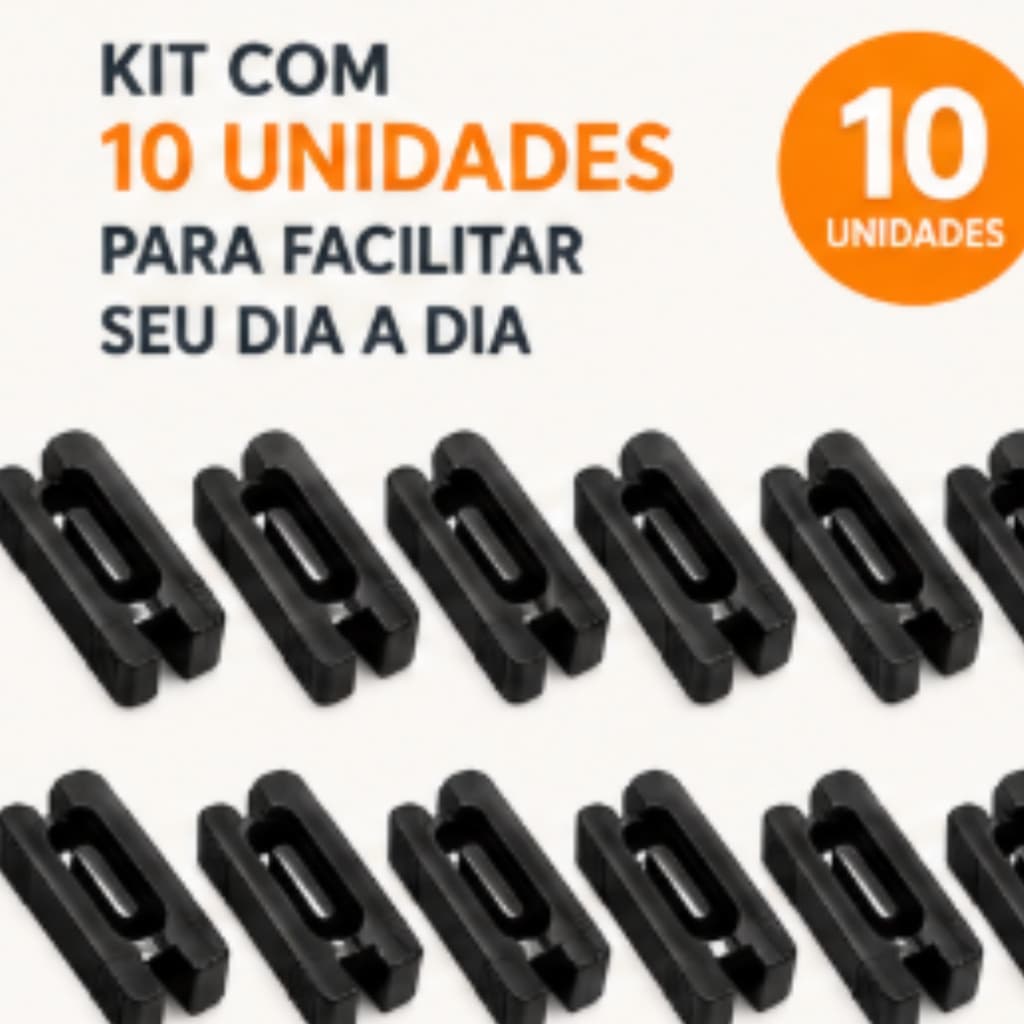 Kit Prendedor Vedador Para Saco Clip Fecha Embalagens Alimentos Envio Imediato