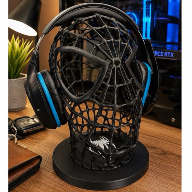 SUPORTE PARA HEADSET H.ARANHA| Gamer| Escritório | Suporte gamer