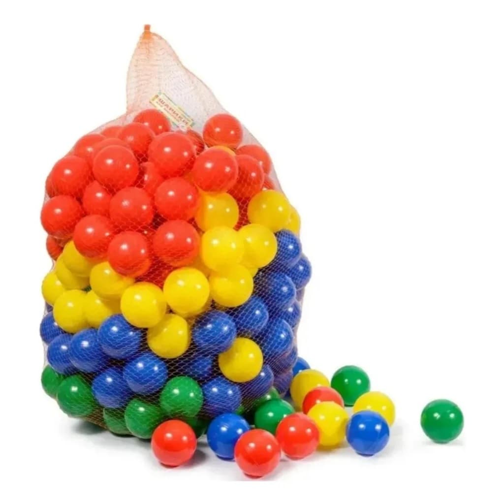 Bolinhas Para Piscina 25/50/100 Unidades Coloridas Não Amassam Infantil Crianças Brincadeira Aniversário e Festa