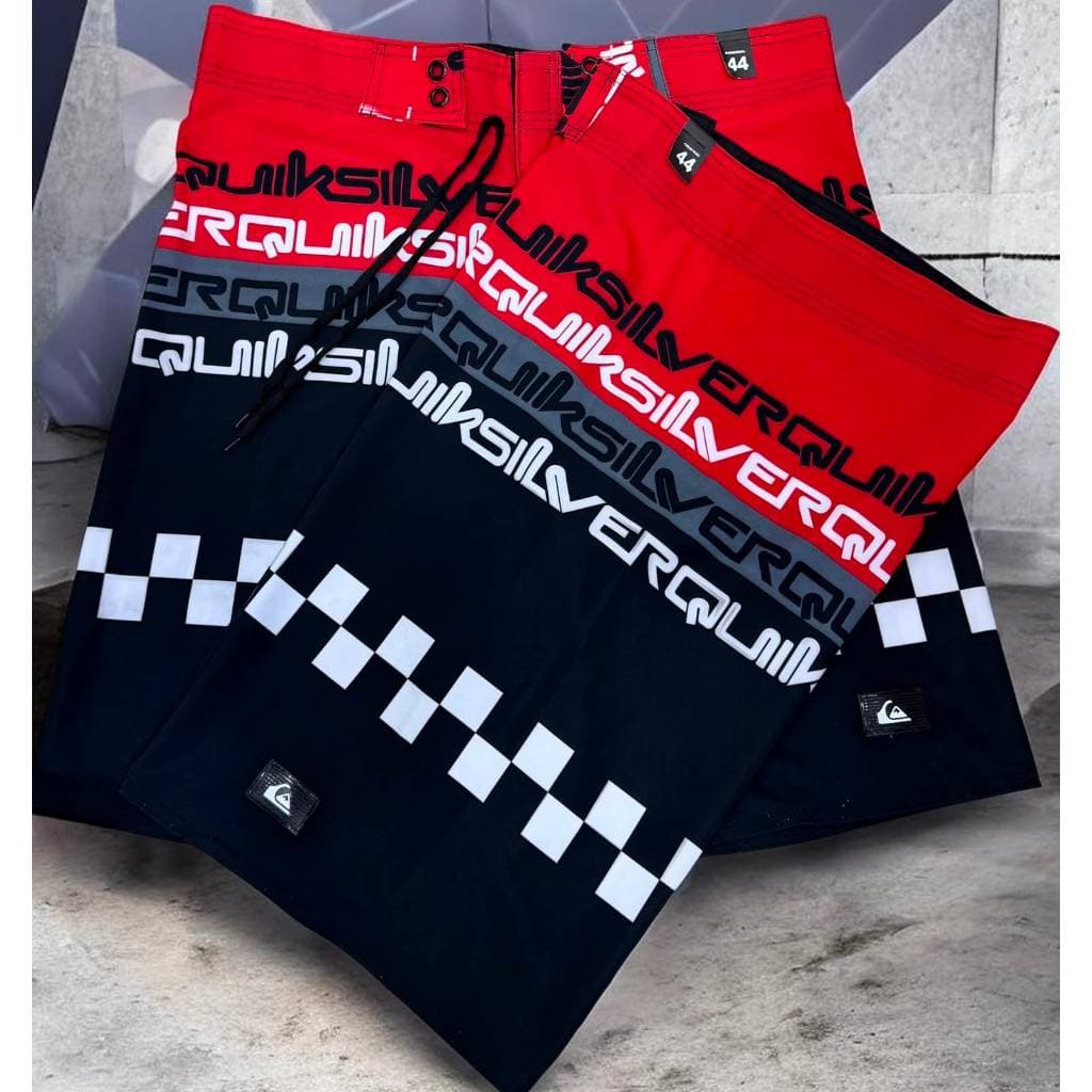 Bermuda de surf Masculina estampada no tecido elastano