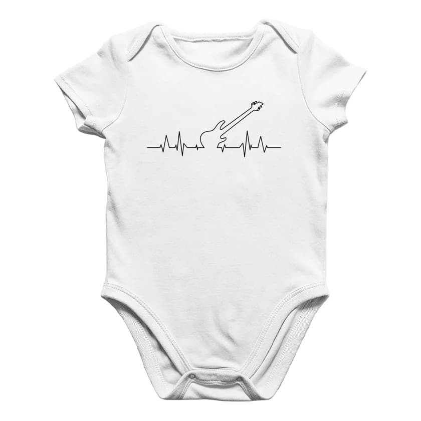 Body Bebê Contra Baixo Batimentos Cardíacos Roupa
