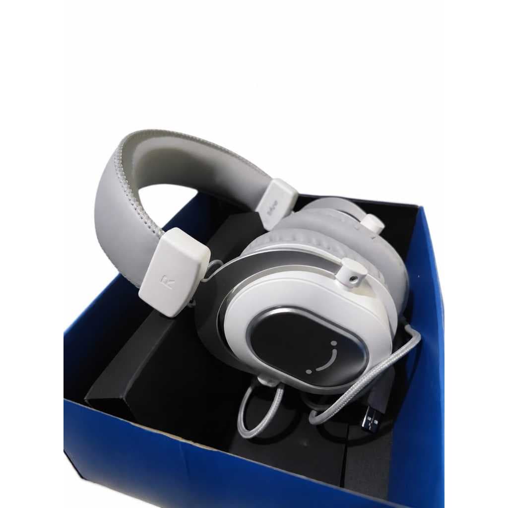 Headset Gamer Fone gamer RGB com Microfone Destacável