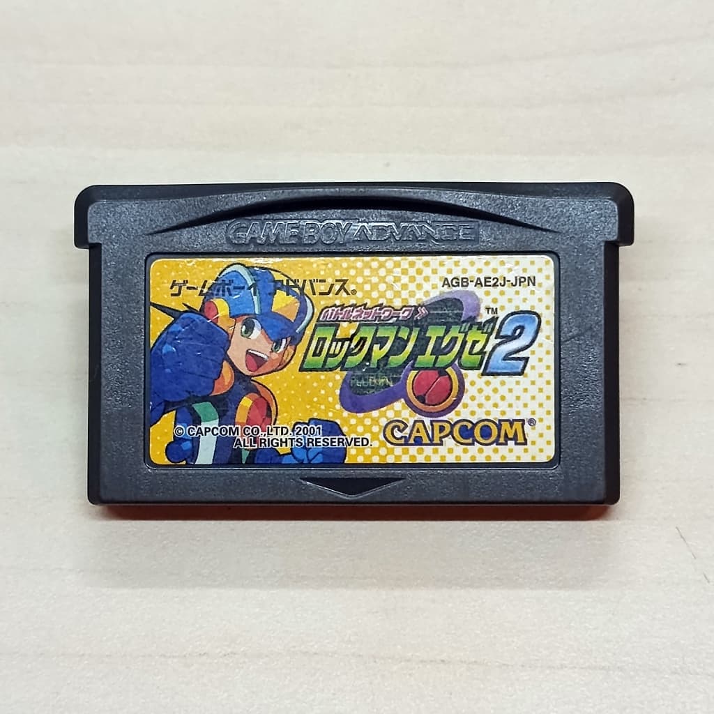 Jogo GBA Mega Man Battle Network 2 Original – Game Boy Advance JP (Loose)
