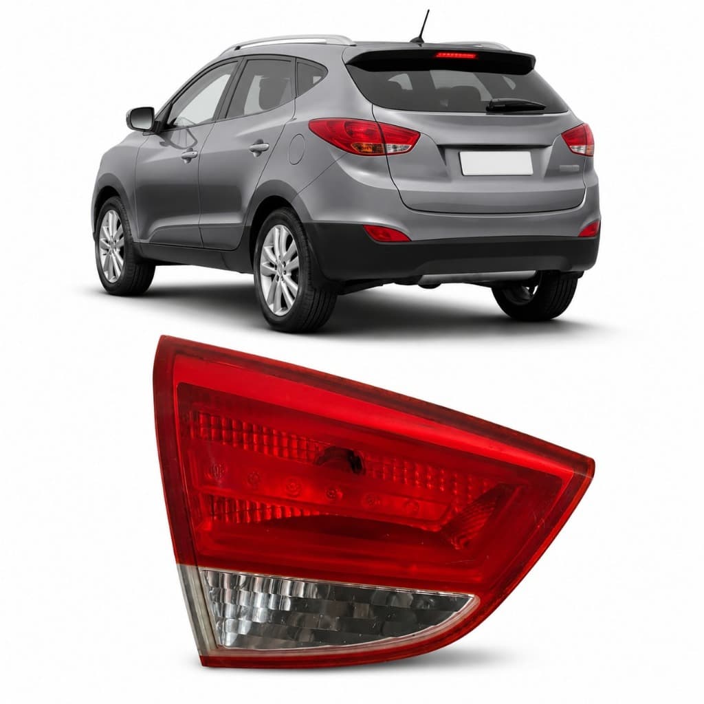 Lanterna Tampa Traseira Esquerda Hyundai Ix35 2010 A 2019