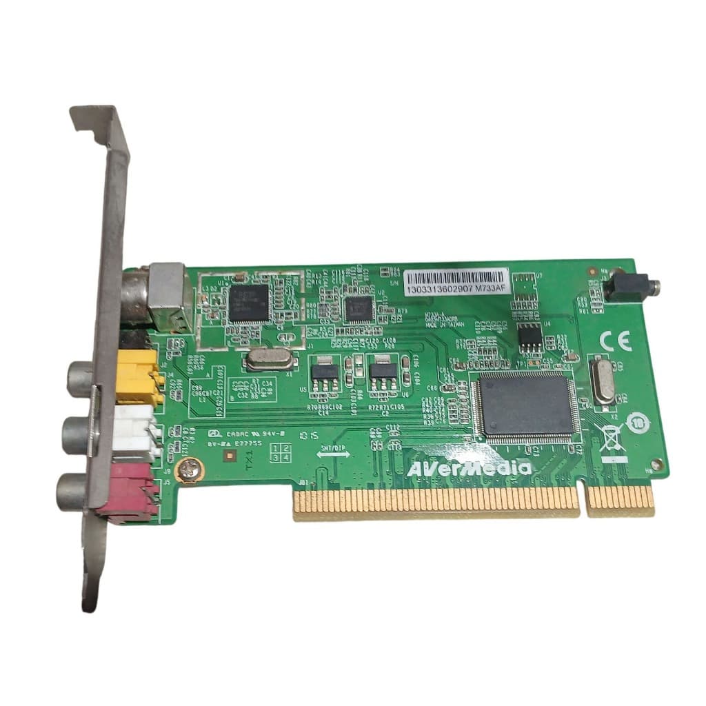 PLACA PCI DE CAPTURA DE VÍDEO E TV ANALÓGICA AVERMEDIA M733AF