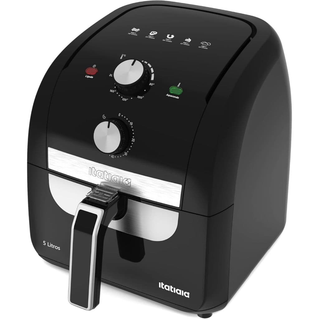 Fritadeira Eletrica Air Fryer 1500w 5 Litros Itatiaia