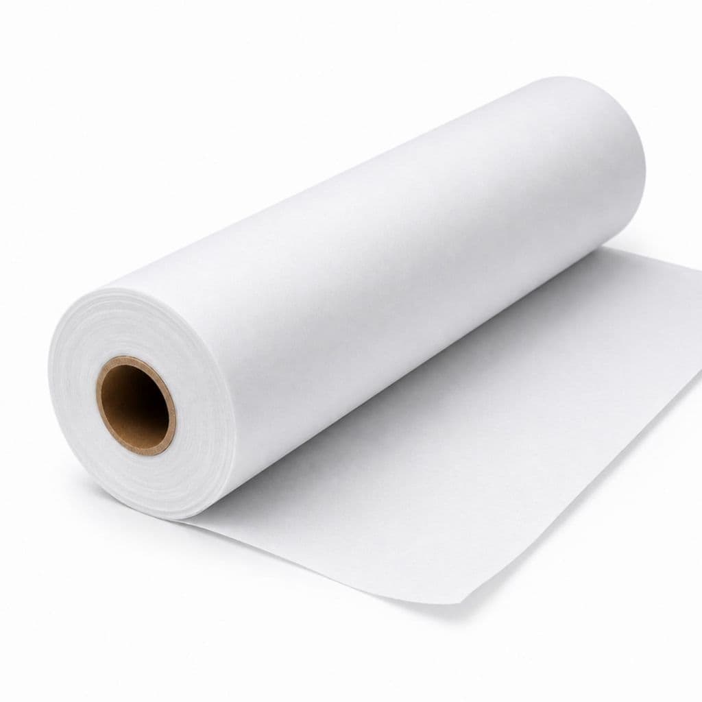 Bobina Papel Seda 535 a 890 Metros Para Impressão em Plotter e Embalagens
