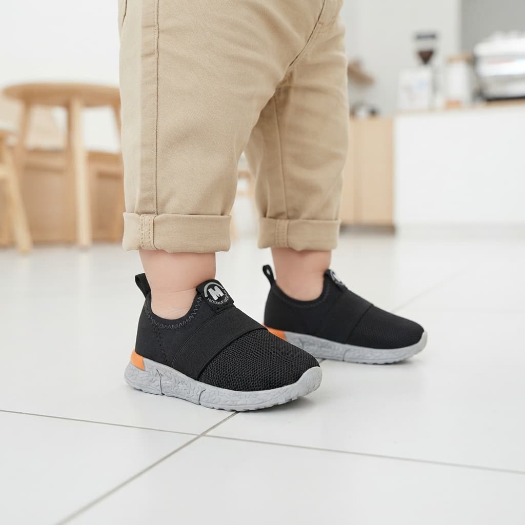 Tênis Molekinho Infantil Bebê Escolar Confortável Leve Slip On Calce Fácil Elástico Original 2609131