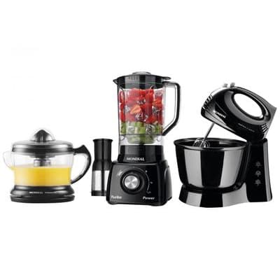 Kit KT-105-B Mondial com Liquidificador Batedeira 110V