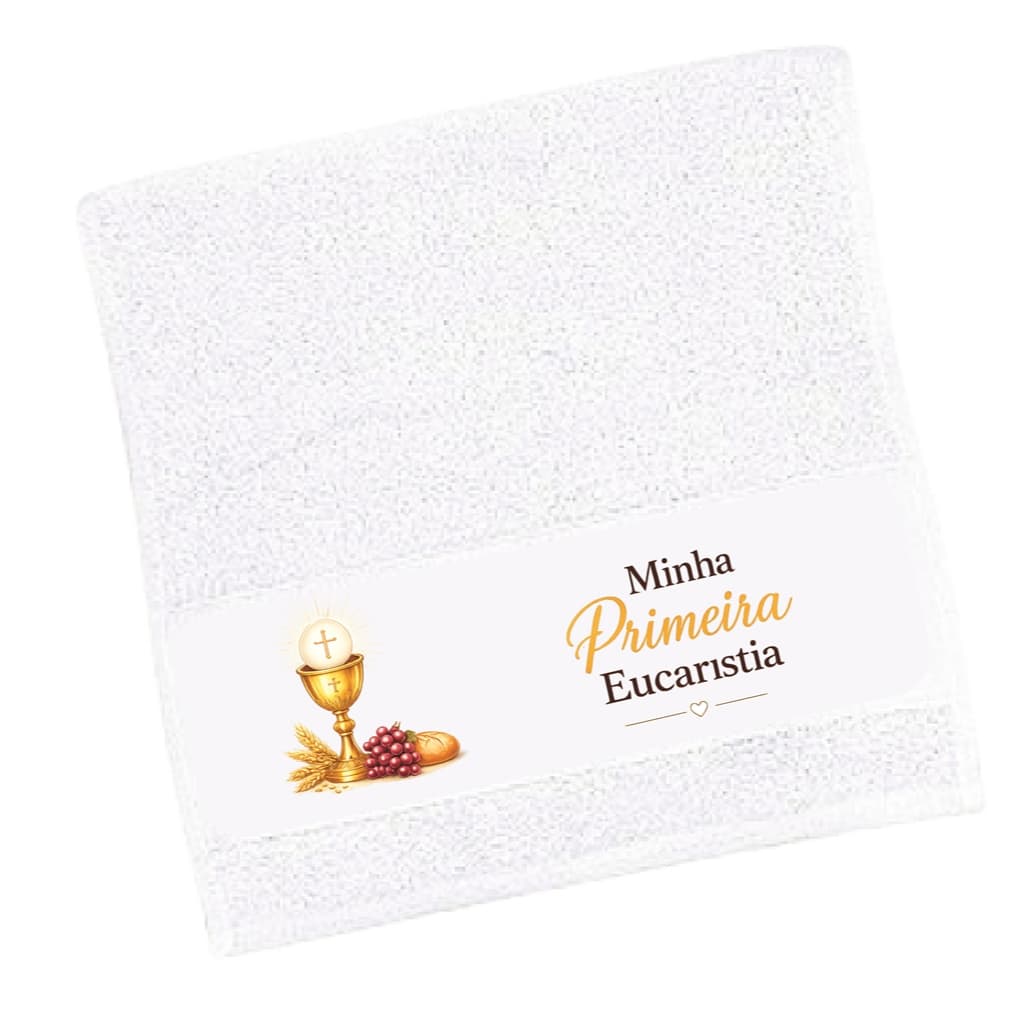 Toalha estampada Primeira Eucaristia, Primeira Comunhão