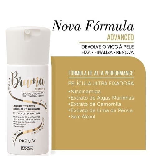 BRUMA FIXADORA DE MAQUIAGEM ADVANCED MAHAV (MAKE)