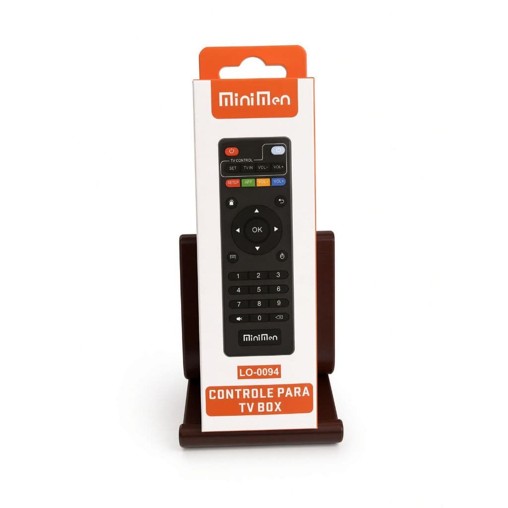 Controle Remoto Universal para TV Box - Compatível com Várias Marcas