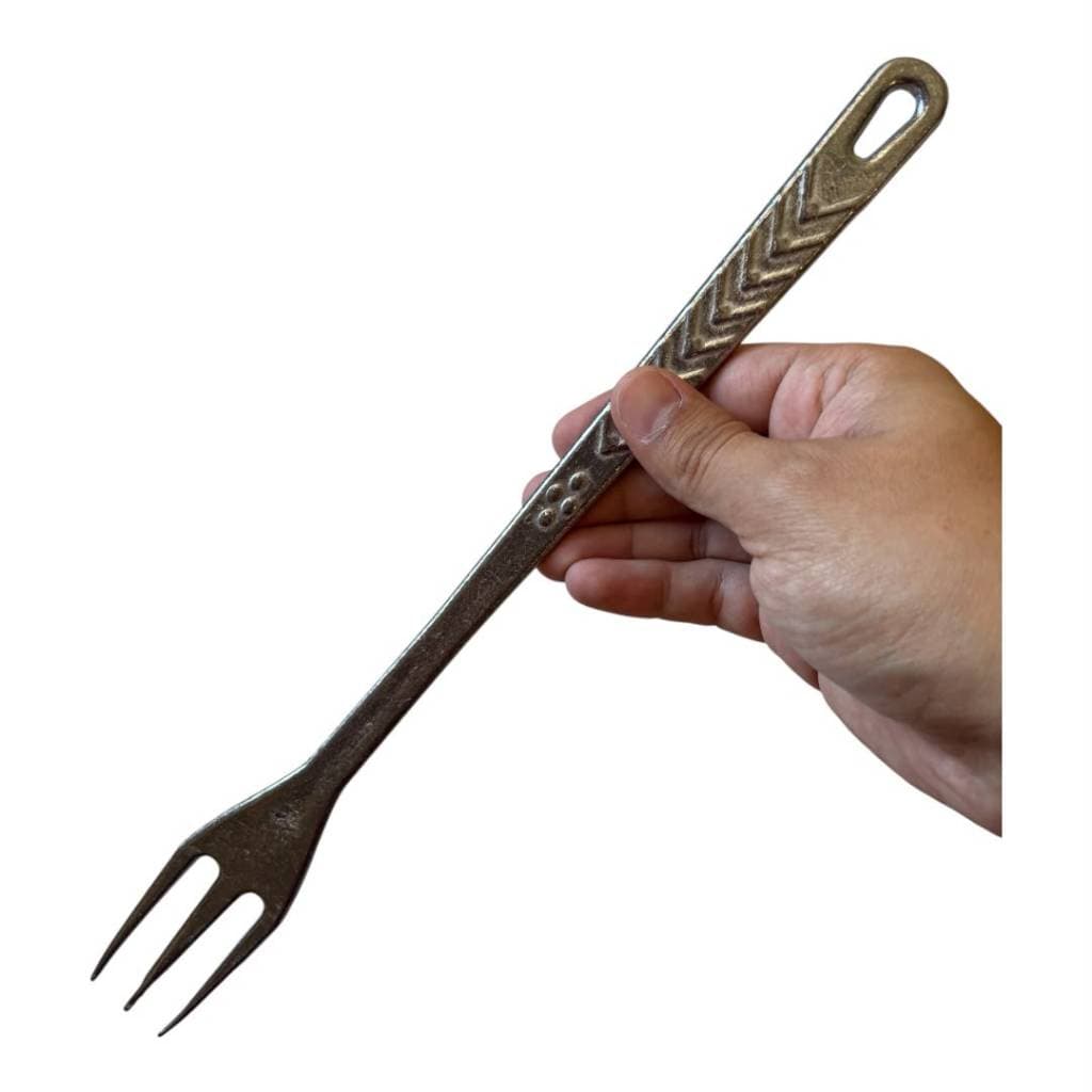 Garfo Grande Para Cozinha Industrial 32cm Alumínio Fundido Reforçado