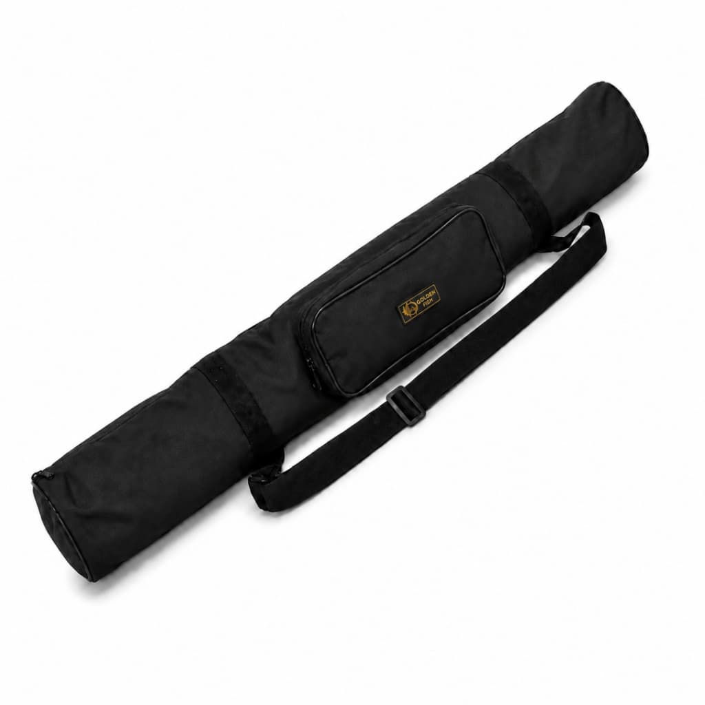 Porta Varas 1,20m Bolsa para Pesca Organizador com Alça Regulável Bolso Externo Transporte Equipamentos