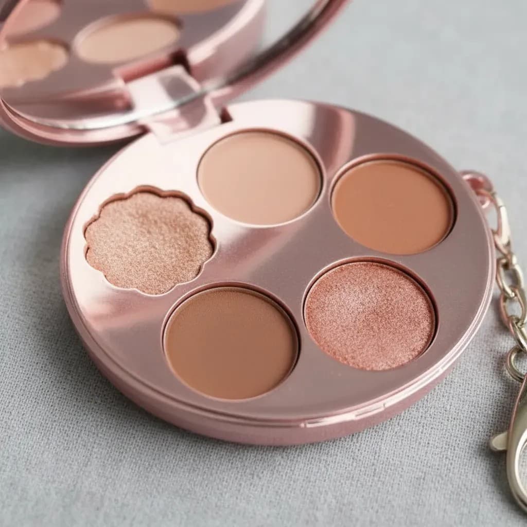 Mini Paleta de Sombras Chaveiro Bolsa Presente - Sarah's Beauty