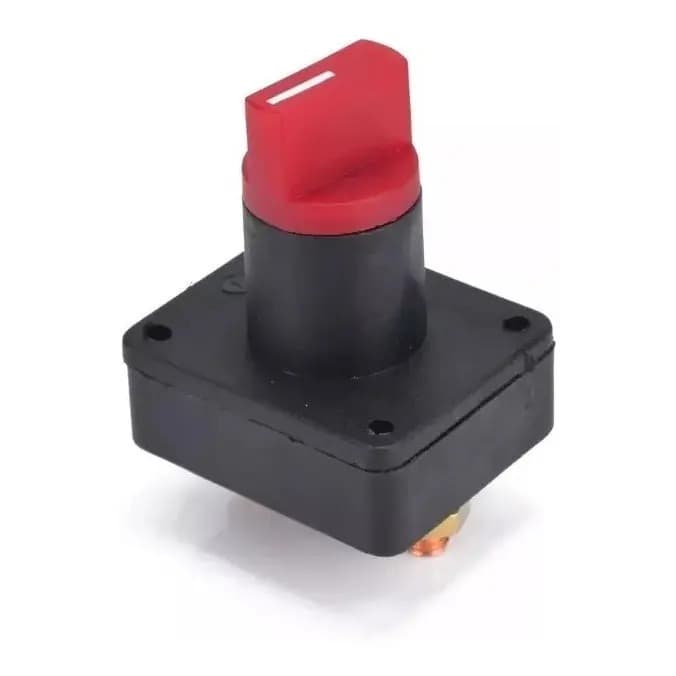 Chave Geral Automotiva compacta pequena para Bateria 60amp 12v 24v Carro lancha Som Guinchos Motos