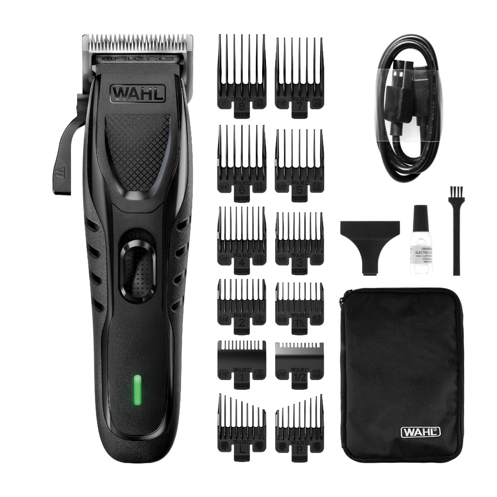 Maquina de Cortar Cabelo Wahl Fast Clip Recharge Bivolt Sem Fio