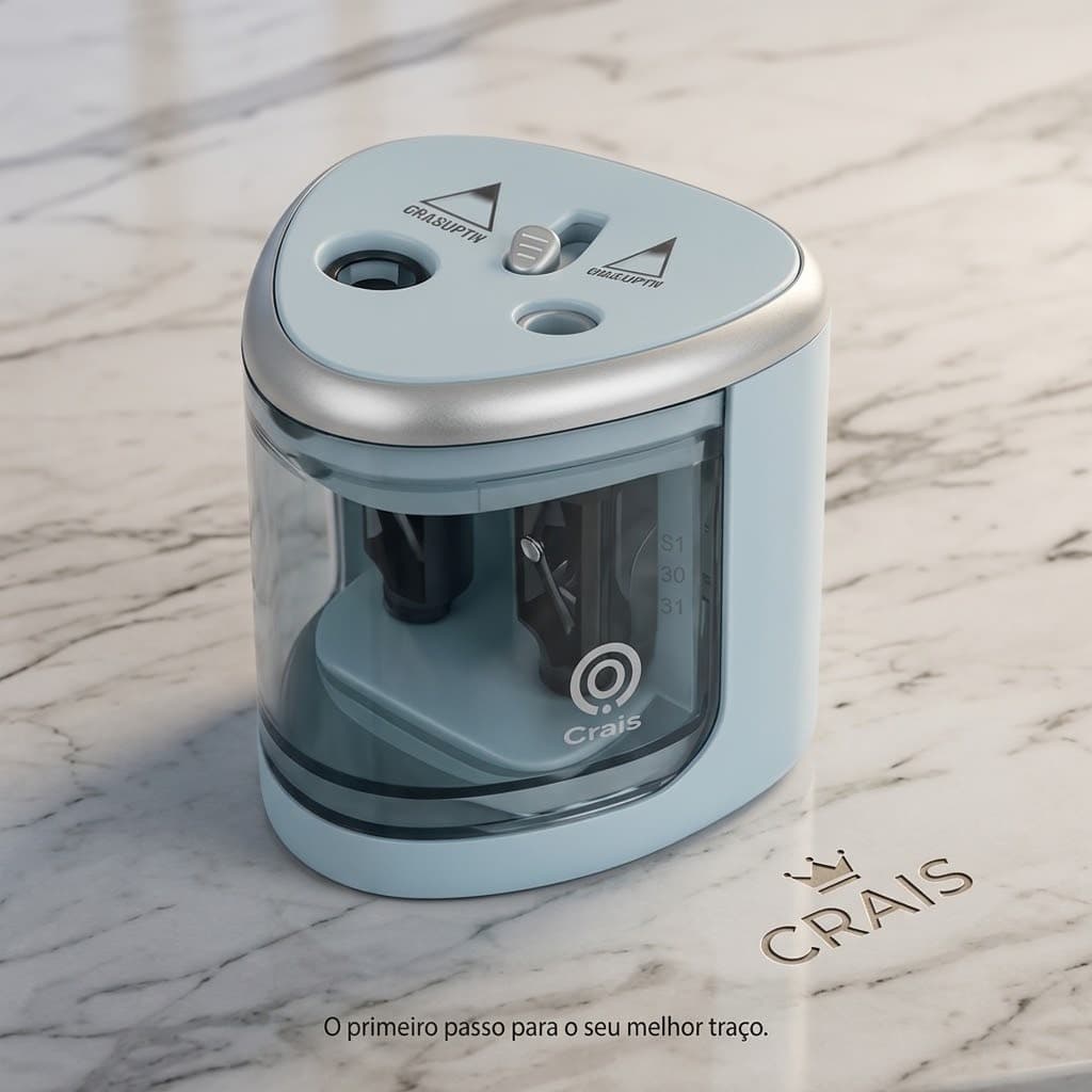 Apontador Elétrico c/ 2 diâmetros OÁSIS MARKET OIA-8222