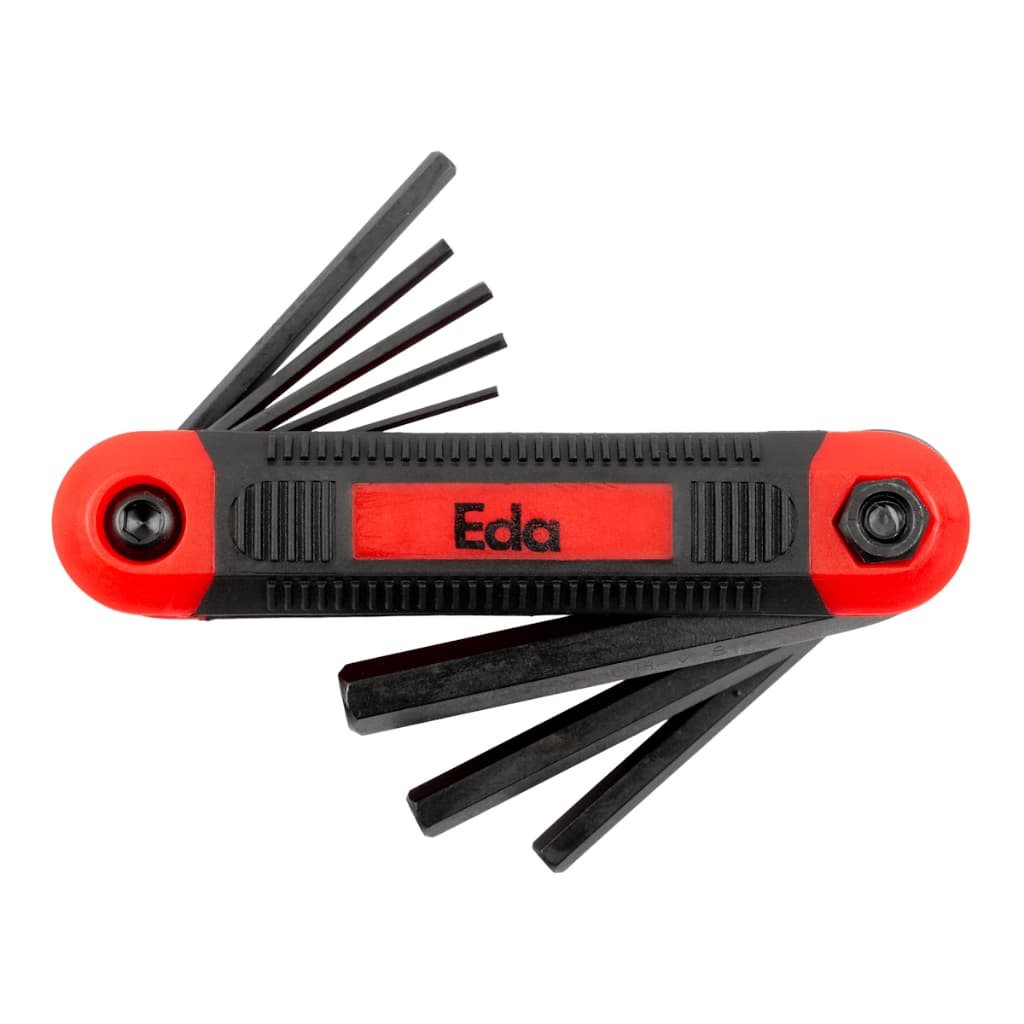 CHAVE ALLEN CROMO VANÁDIO TIPO CANIVETE COM 8 PEÇAS 15 A 8MM