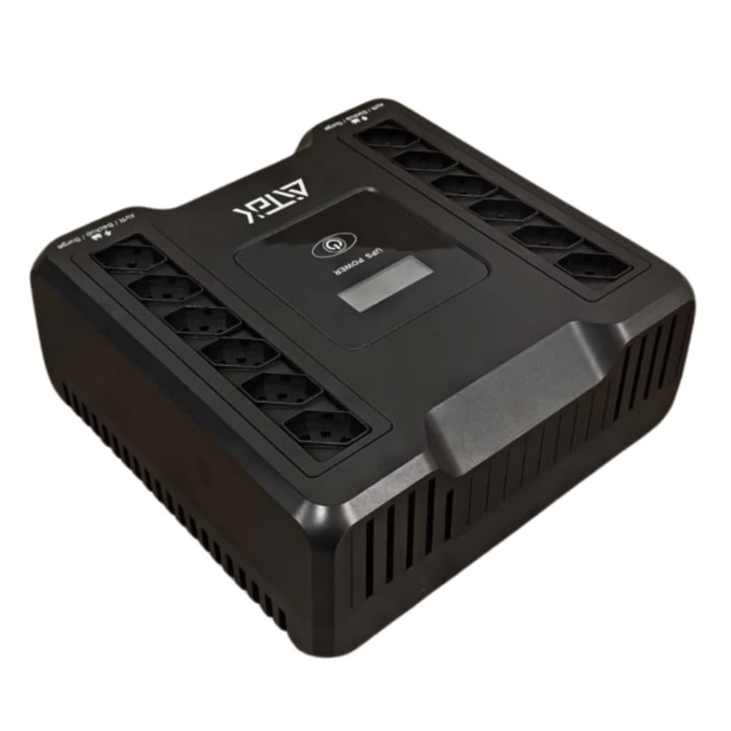 Nobreak Ups Estabilizador Aitek 650va 360w 12 Tomadas 110/220v