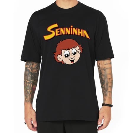 Camiseta Oversized Formula 1 Ayrton Streetwear Senna 100% Algodão Lançamento Premium Unissex