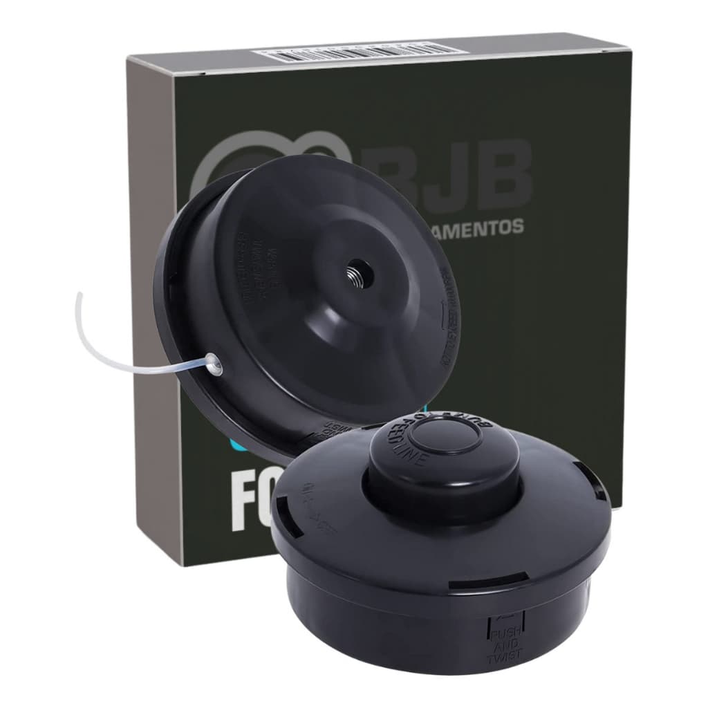 Carretel Automático 10mm Universal Carga Fácil para Roçadeira a Gasolina – Alta Durabilidade e Corte Preciso