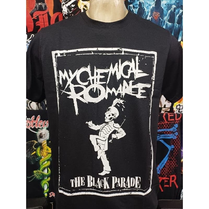 Camiseta unissex rock My Chemical Romance The Black Parade Brutal Wear emo anos 2000