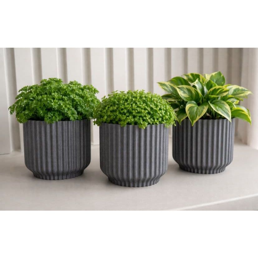 Vasinhos Decorativos 3D para Plantinhas | Kit com 3 Modelos Sala