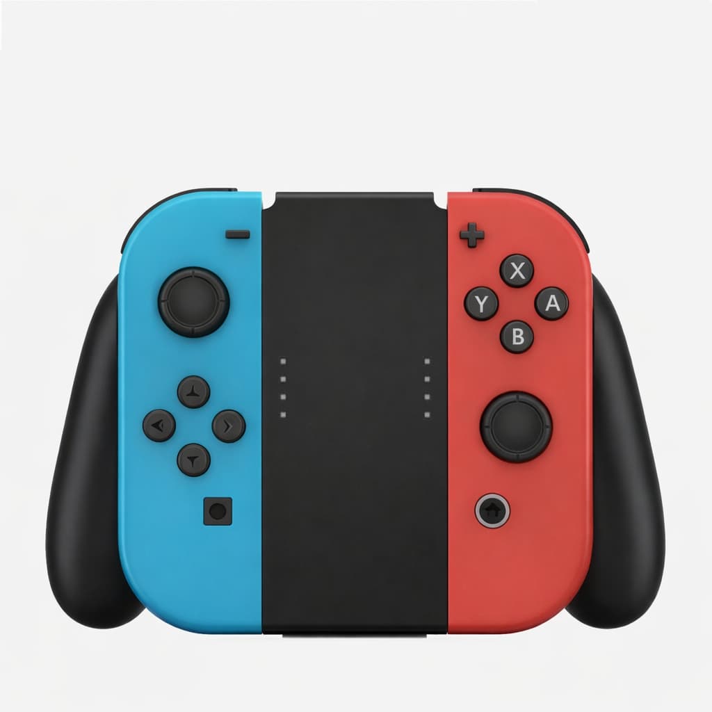 Ergonomia Suporte Controle Nintendo Switch Joy-Con Grip Conect -/+