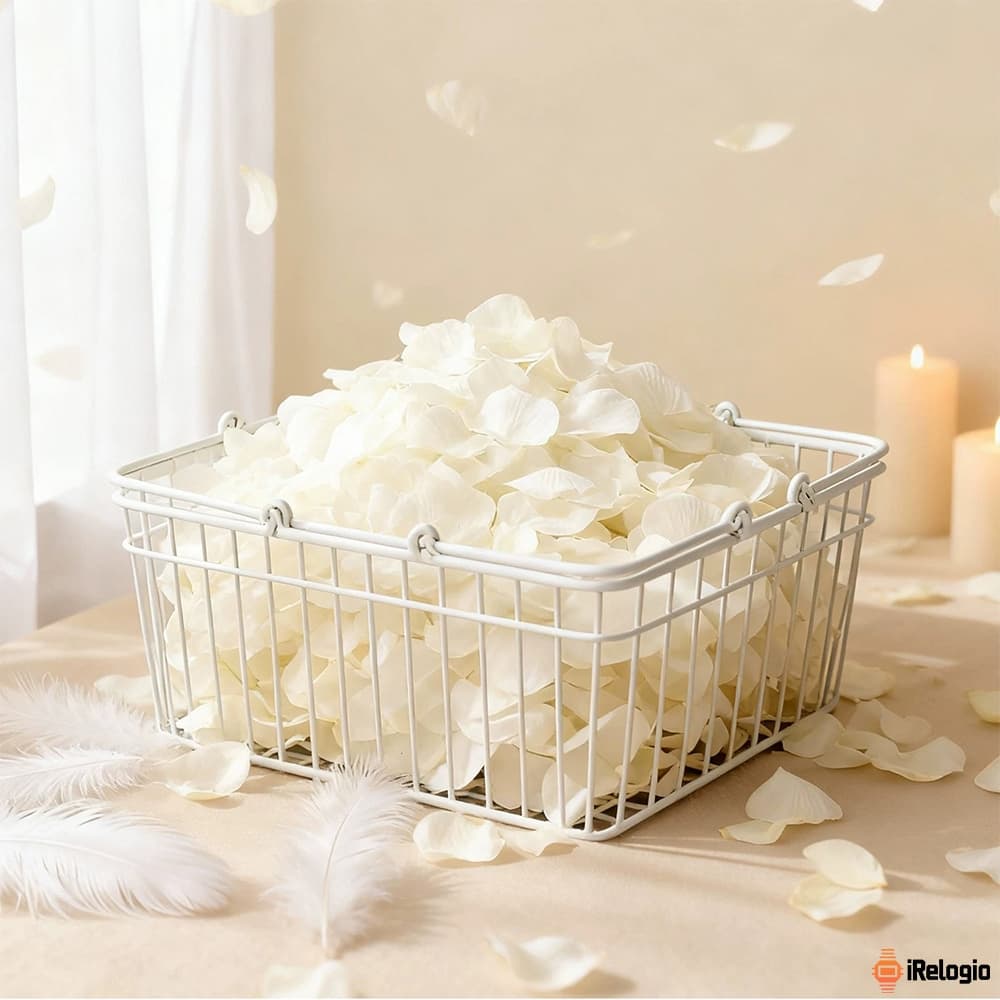 1000Pcs Petalas De Rosa Seda Falsas Artificiais Para Festa De Casamento Decorações De Eventos