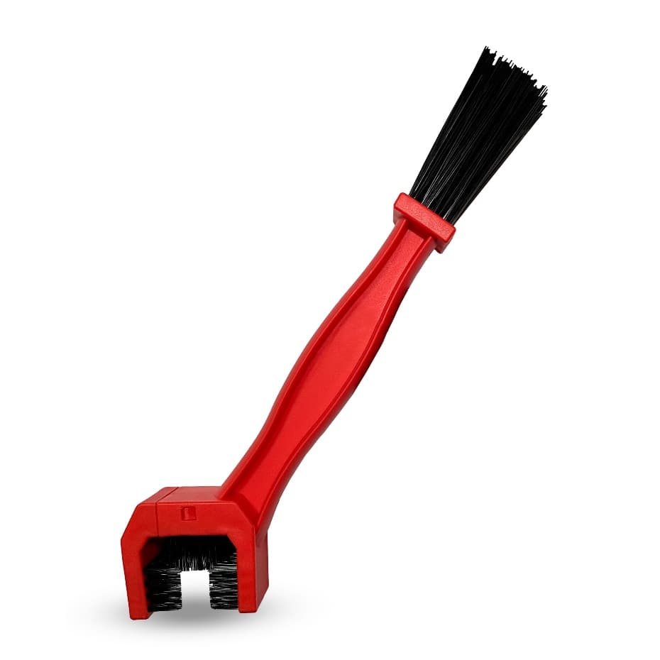 Escova Limpa Corrente e Pincel 2x1 Razux Moto Bicicleta Cerdas de Alta Performance