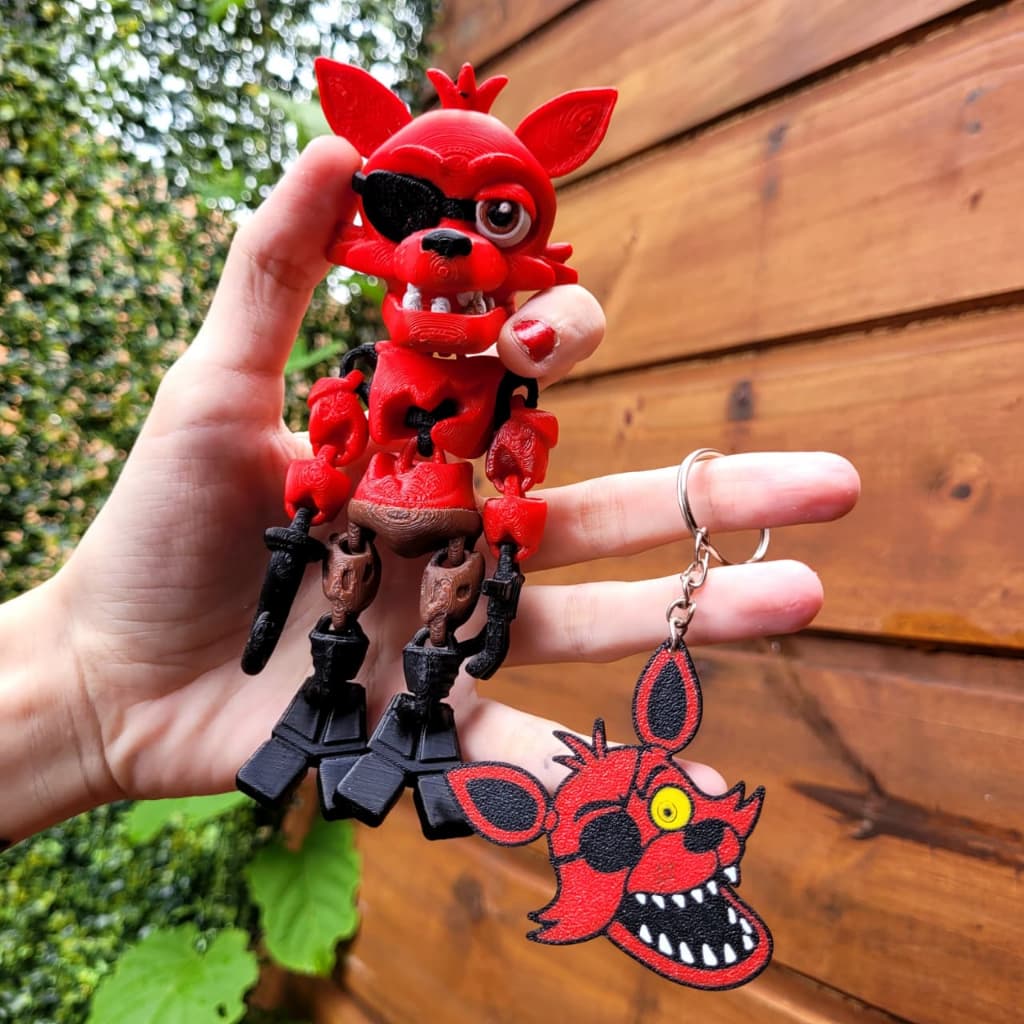 Chaveiro Foxy FNAF Five Nights at Freddy's