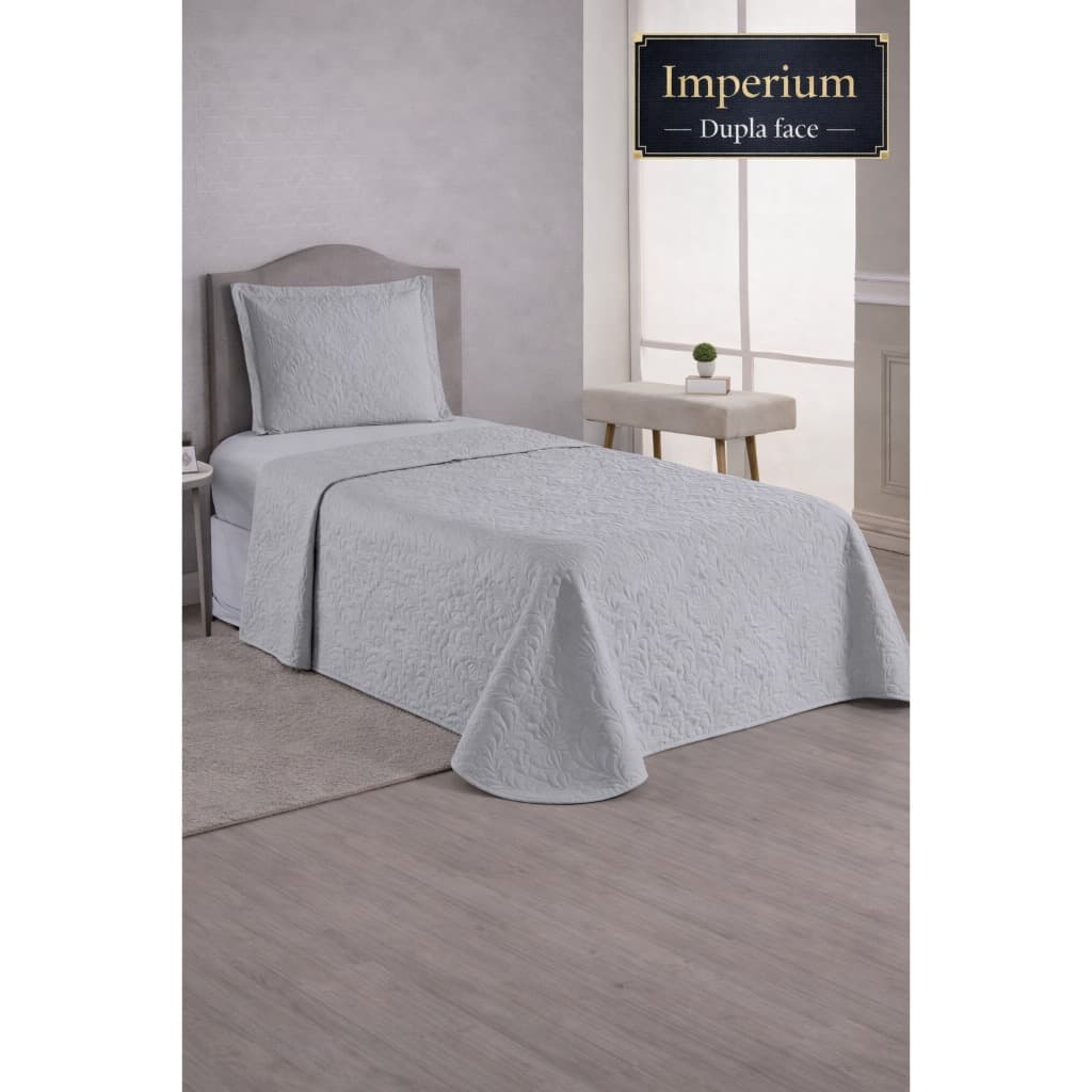 Cobre-Leito Solteiro Dupla Face Imperium – Elegância e Conforto em 2 Peças - Comfort