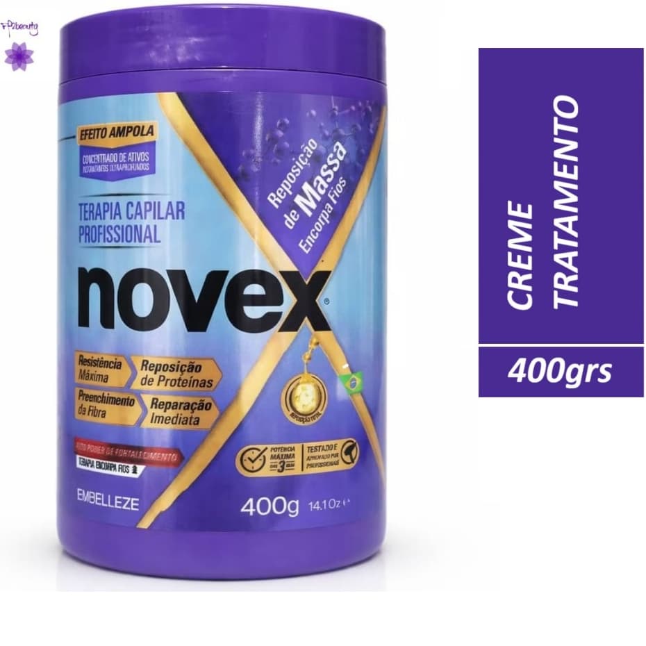 Creme De Tratamento Novex Repositor de Massa 400g