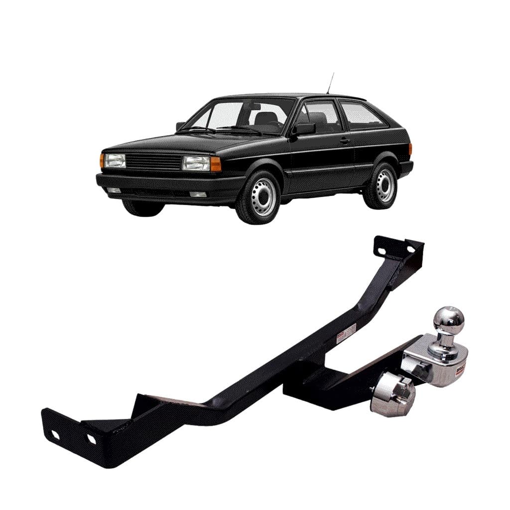 Engate Reboque Rabicho Fixo Gol Quadrado 1987 A 1995 450kg