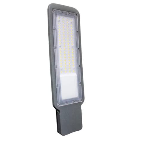 Luminária Led Smd Poste 50w Iluminação Publica Bivolt Ip66 Luz Forte e Economica Empalux