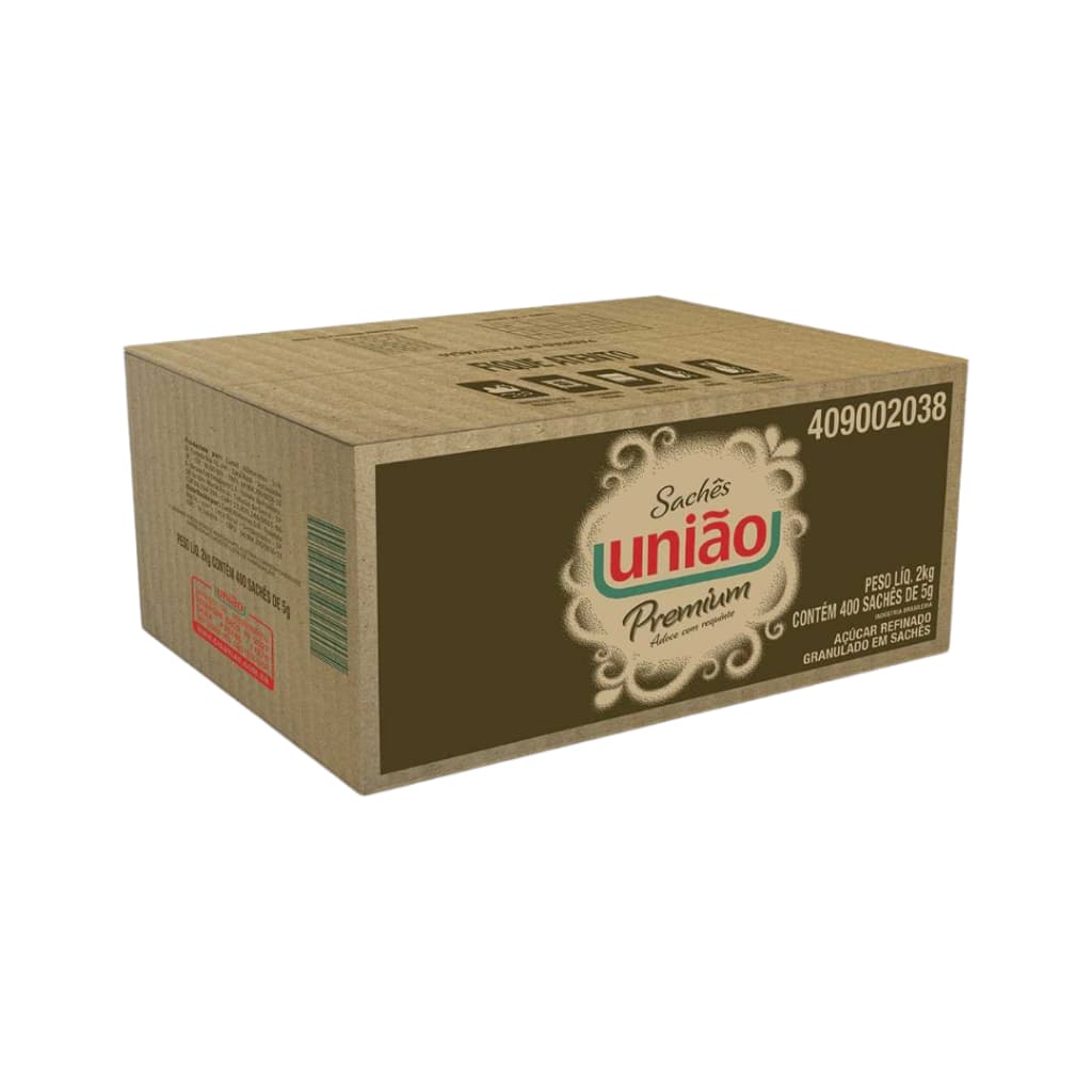 AÇÚCAR PREMIUM UNIÃO 400x5g