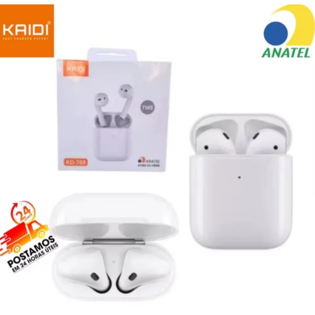 FONE BLUETOOTH KAIDI TWS KD-788