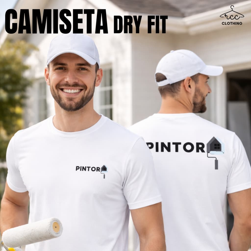 Camisa Pintor Dryfit – Conforto, Durabilidade e Performance no Trabalho 100% Poliéster