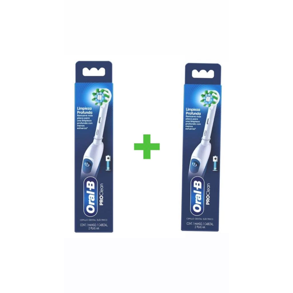 Escova dental eletrica Pro Clean kit com 2 un Oral B