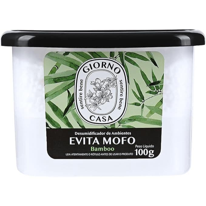 Anti Mofo Desumidificador Guarda Roupa Bamboo Giorno Casa 100g