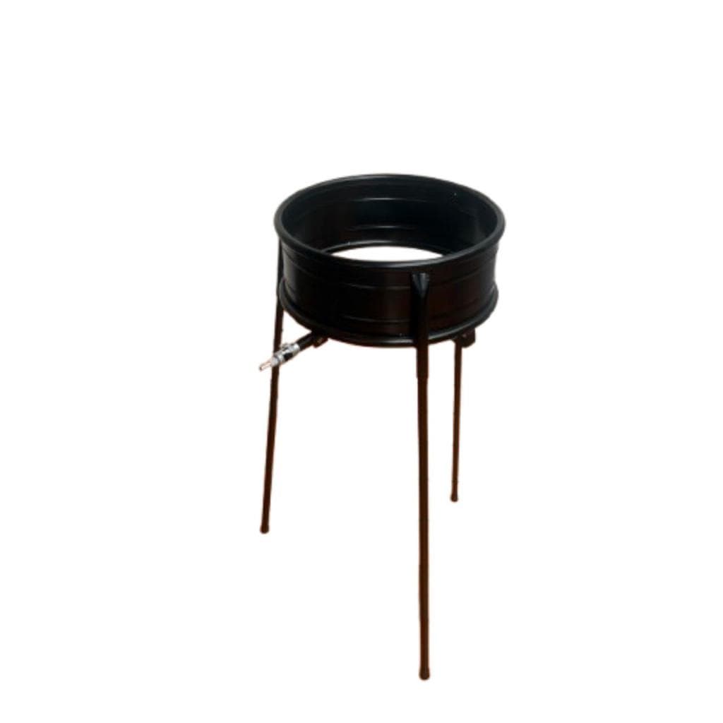 Fogareiro Churrasqueira para Tacho Reforçado LeDu Metais – Fogão a Gás Multiuso, Ideal para Churrasco e Cozinha